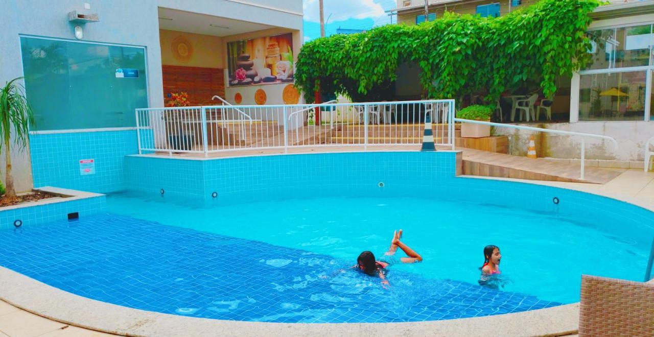 Hotel Encontro Das Aguas Thermas Resort Com Cafe Da Manha Incluso Caldas Novas Exterior foto